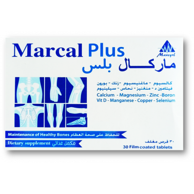 MARCAL PLUS FOR HEALTHY BONES DIETARY SUPPLEMENT 30 FILM-COATED TABLETS